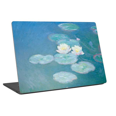 Claude Monet Waterlilies, Evening Universal Laptop 12in (9.8 x 6.8in) Skin